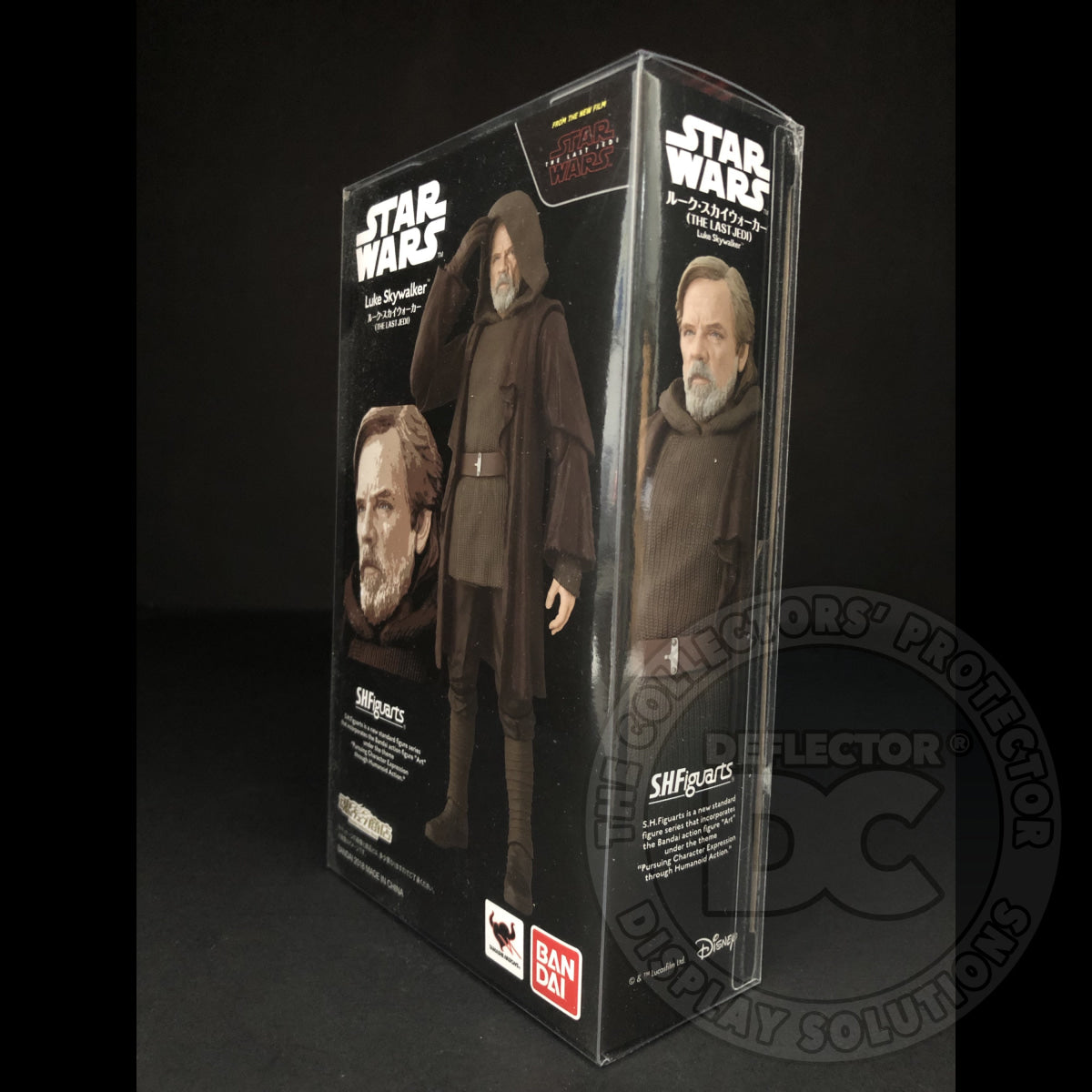 Star Wars Bandai S.H. Figuarts Luke Skywalker TLJ Display