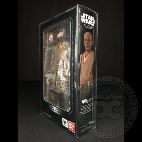 Star Wars Bandai S.H. Figuarts Mace Windu AOTC Display Case
