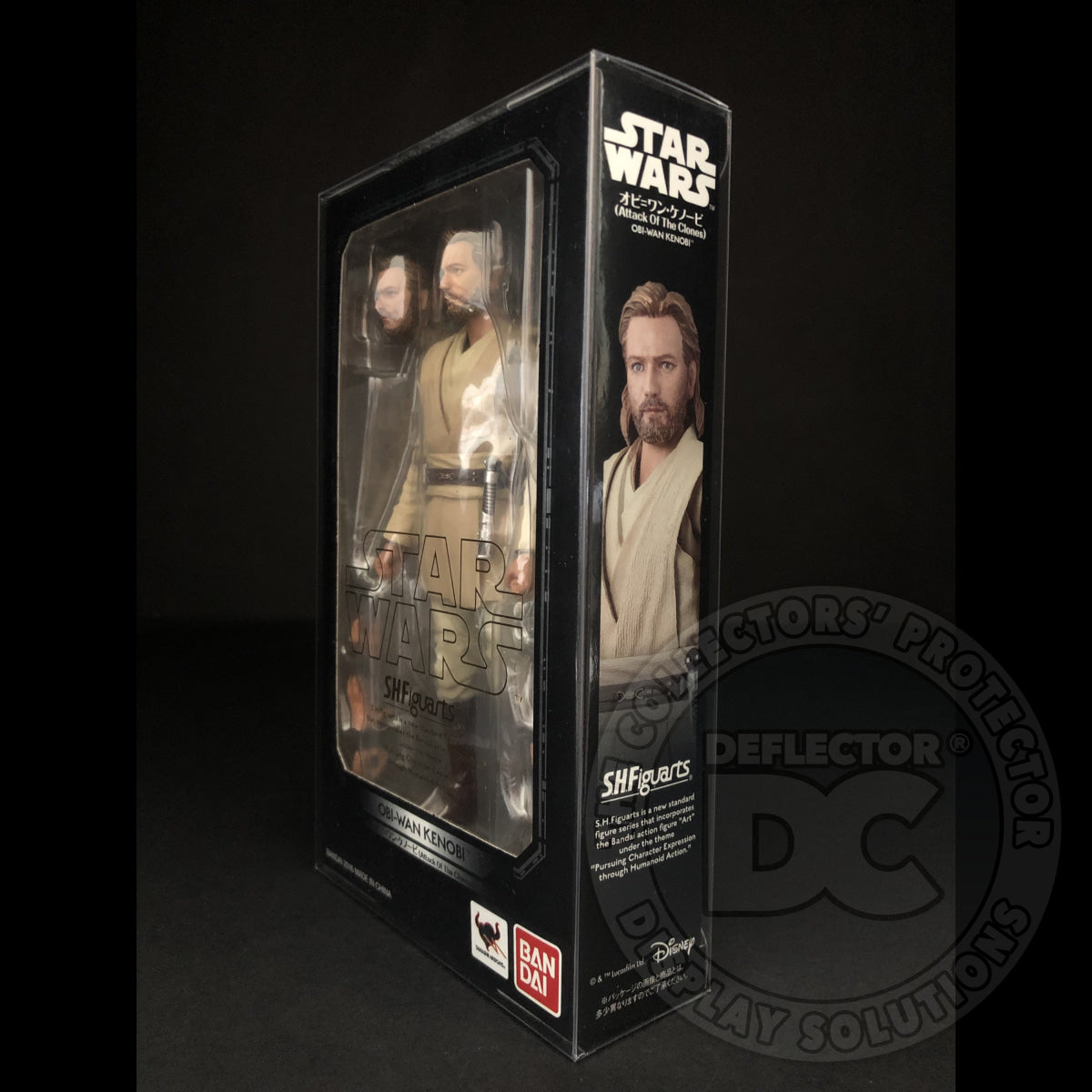 Star Wars Bandai S.H. Figuarts Obi-Wan Kenobi AOTC Display