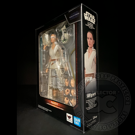 Star Wars S.H.Figuarts Rey & D-O (TROS) Figure Folding