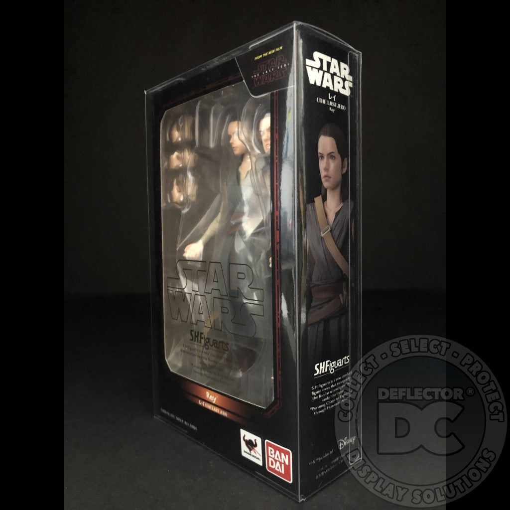 Star Wars Bandai S.H. Figuarts Rey TLJ Display Case