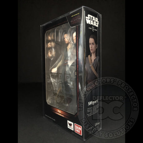 Star Wars Bandai S.H. Figuarts Rey TLJ Display Case