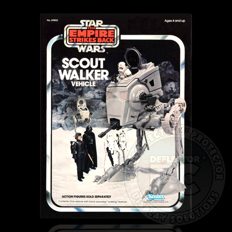 Star Wars Scout Walker Vehicle (Kenner/Palitoy) Display Case