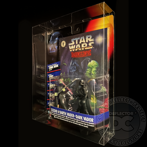 Star Wars Shadows Of The Empire Comic Book Figure Display