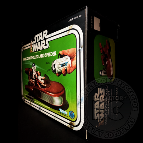 Star Wars Sonic Controlled Landspeeder (Kenner) Display Case