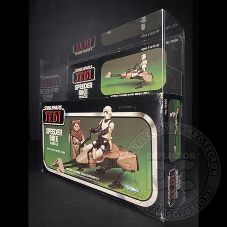 Star Wars Speeder Bike Vehicle (Kenner) Display Case