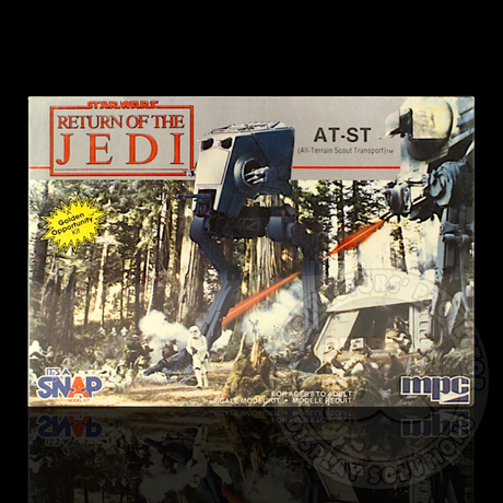 Star Wars AT-ST (MPC ERTL) Model Kit Display Case