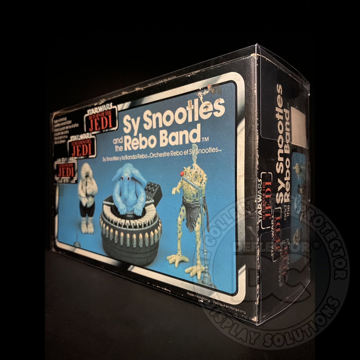 Star Wars Sy Snootles and the Rebo Band (Palitoy) Figure Display 