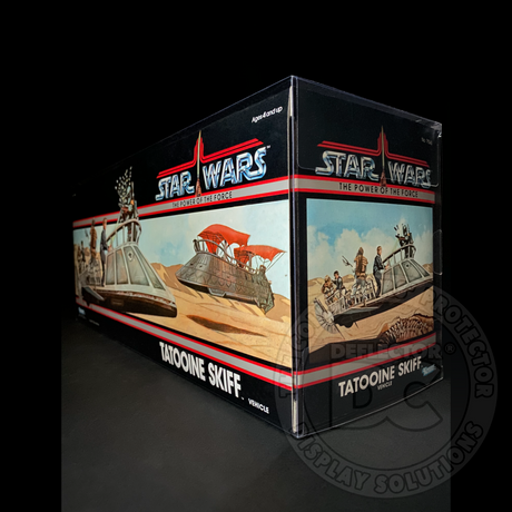 Star Wars Tatooine Skiff Vehicle (Kenner) Display Case