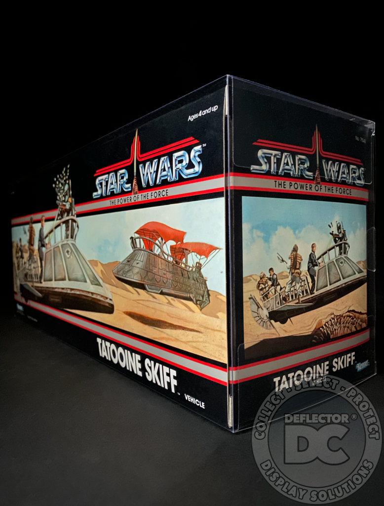 Star Wars Tatooine Skiff Vehicle (Kenner) Display Case