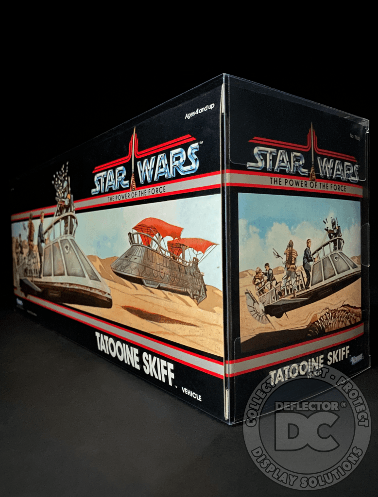 Star Wars Tatooine Skiff Vehicle (Kenner) Folding Display