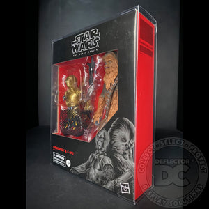 Star Wars The Black Series Chewbacca & C-3PO Figure Display