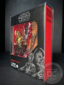 Star Wars The Black Series Chewbacca & C-3PO Figure Display