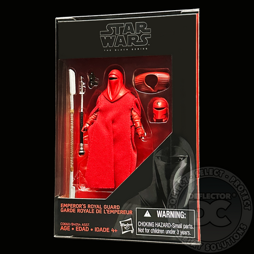 Star Wars the Black Series (Red Line) 3.75’’ Figure Display Case DELUXE 600µm Folding Display Case