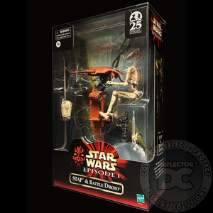 Star Wars Black Series STAP & Battle Droid Figure Display