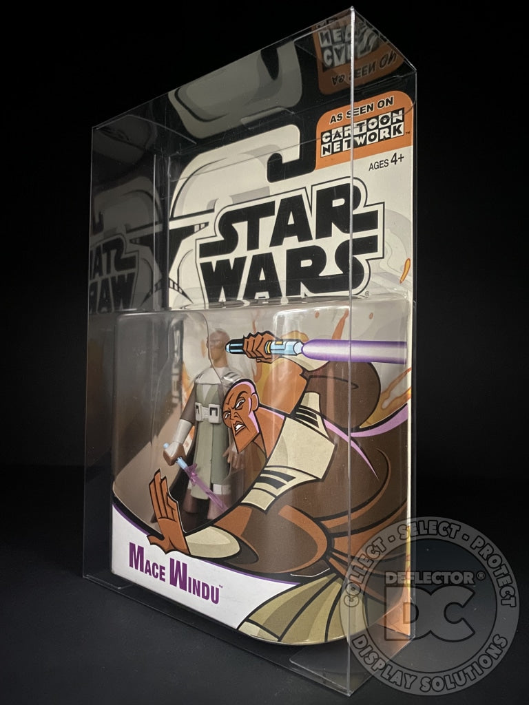 Star Wars The Clone Wars Animated Series Figure Display Case