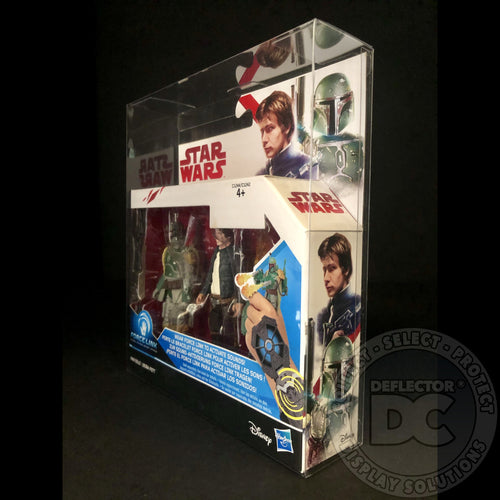 Star Wars The Last Jedi 2 Pack Figure Folding Display Case