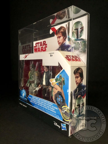 Star Wars The Last Jedi 2 Pack Figure Folding Display Case