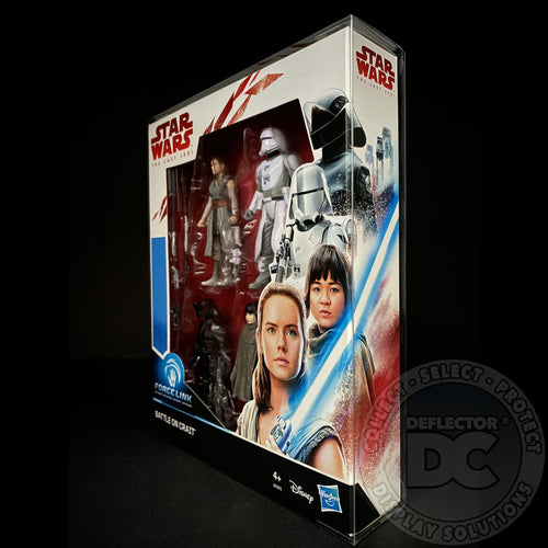 Star Wars The Last Jedi Battle On Crait 4 Pack Figure