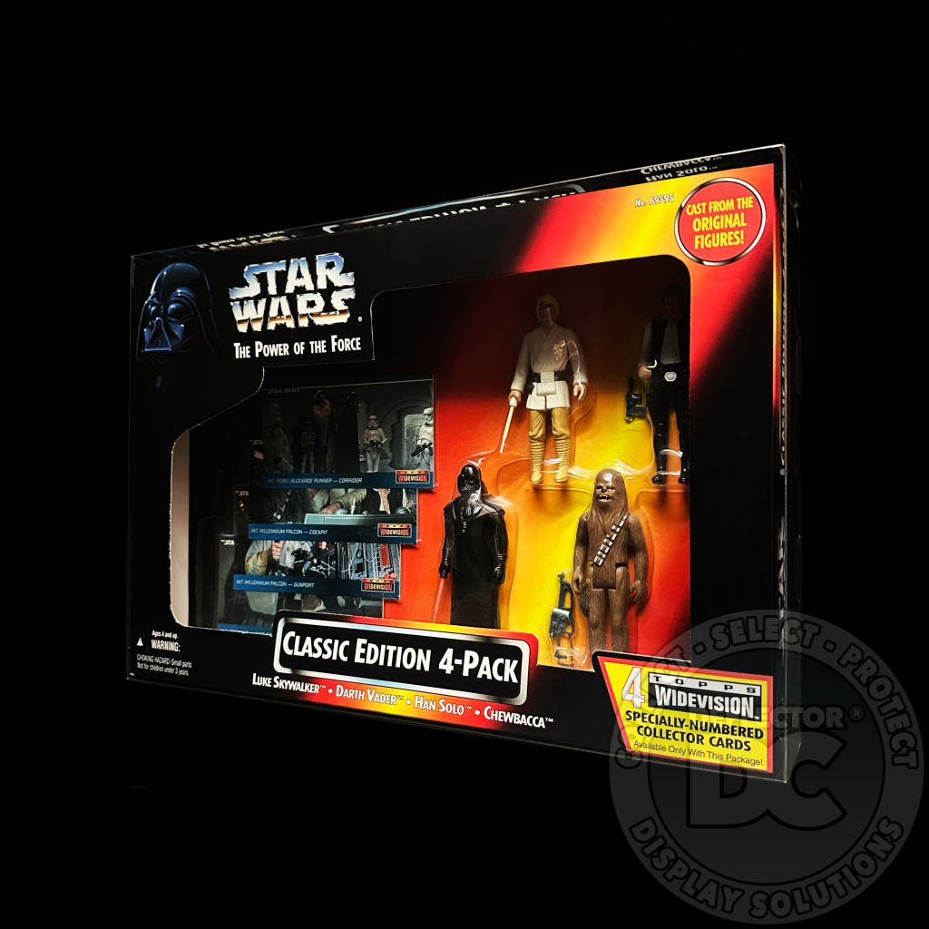 Star Wars Power Force Classic Edition 4-Pack Figure Display