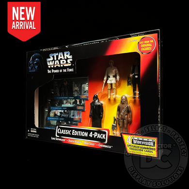 Star Wars Power Force Classic Edition 4-Pack Figure Display