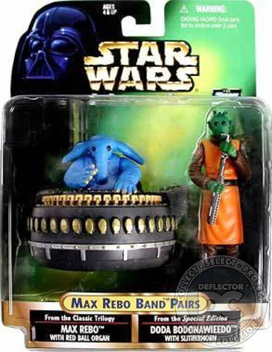 Star Wars The Power Of The Force Max Rebo Pairs Figure