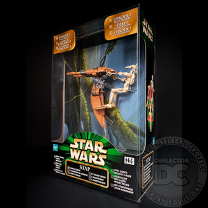 Star Wars The Power Of The Force STAP & Battle Droid Figure