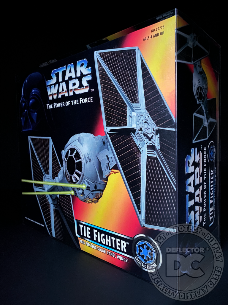 Star Wars The Power Of The Force Tie Fighter Folding Display