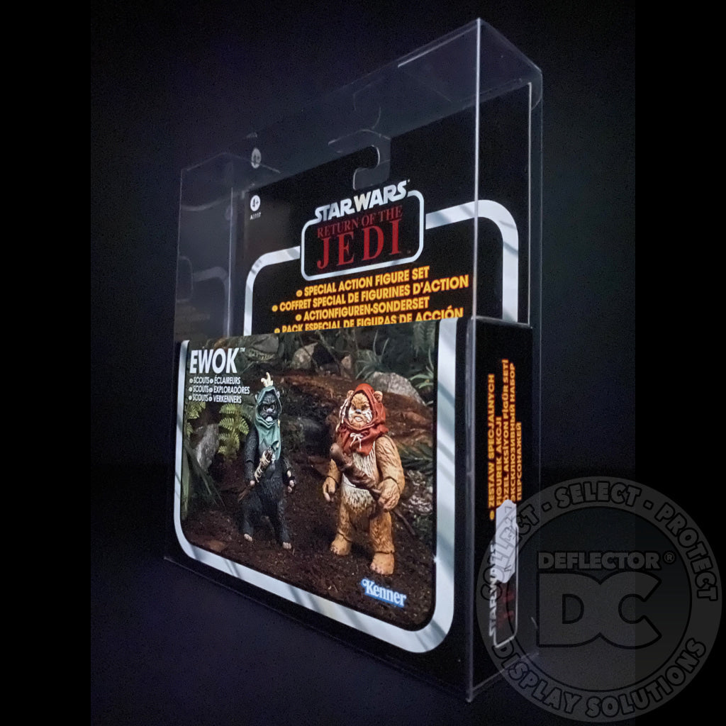 Star Wars The Vintage Collection Ewok Scouts Folding Display