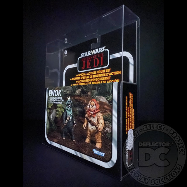 Star Wars The Vintage Collection Ewok Scouts Folding Display