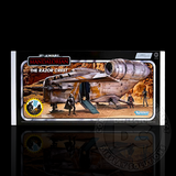 Star Wars The Vintage Collection The Razor Crest Display Case Premium 500µm / Box Tuck Folding Display Case