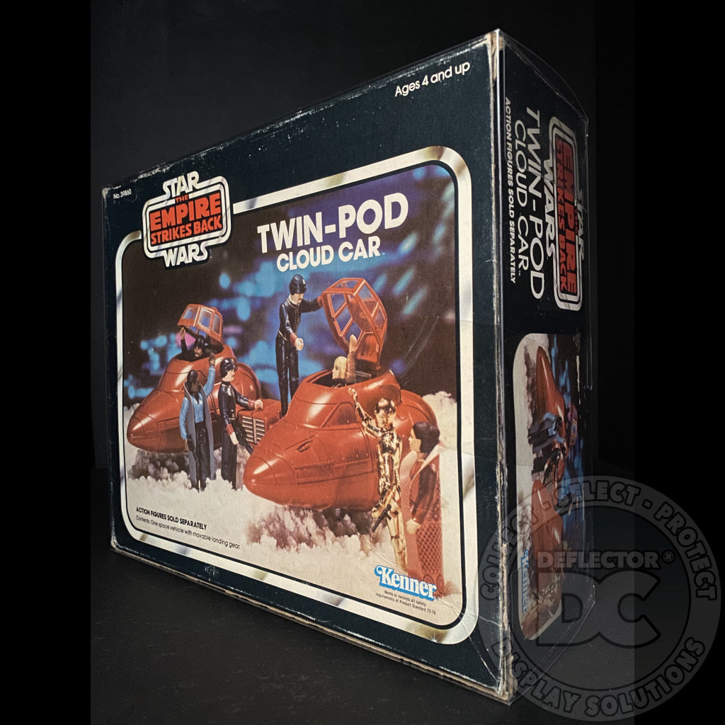 Star Wars Twin-Pod Cloud Car (Kenner/Palitoy) Display Case