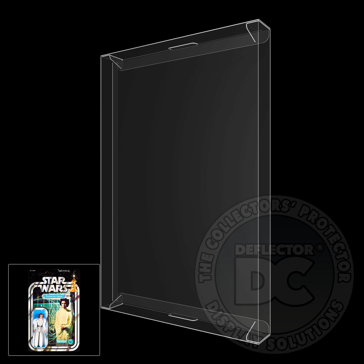 Star Wars Vintage Carded Figure Display Case (Extra-Small