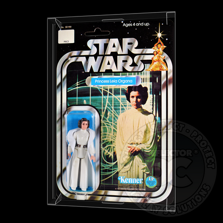 Star Wars Carded Figure Display Case (Extra-Small Depth) Folding Display Case