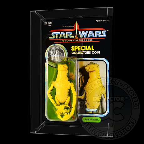 Star Wars Carded Figure Display Case (Large Depth) Folding Display Case
