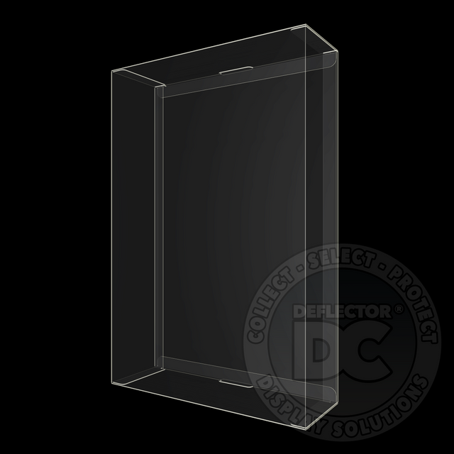 Star Wars Carded Figure Display Case (Large Depth) Deluxe 600µm / Card Rail Folding Display Case