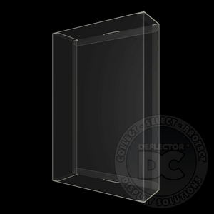 Star Wars Carded Figure Display Case (Large Depth) Deluxe 600µm / Card Rail Folding Display Case