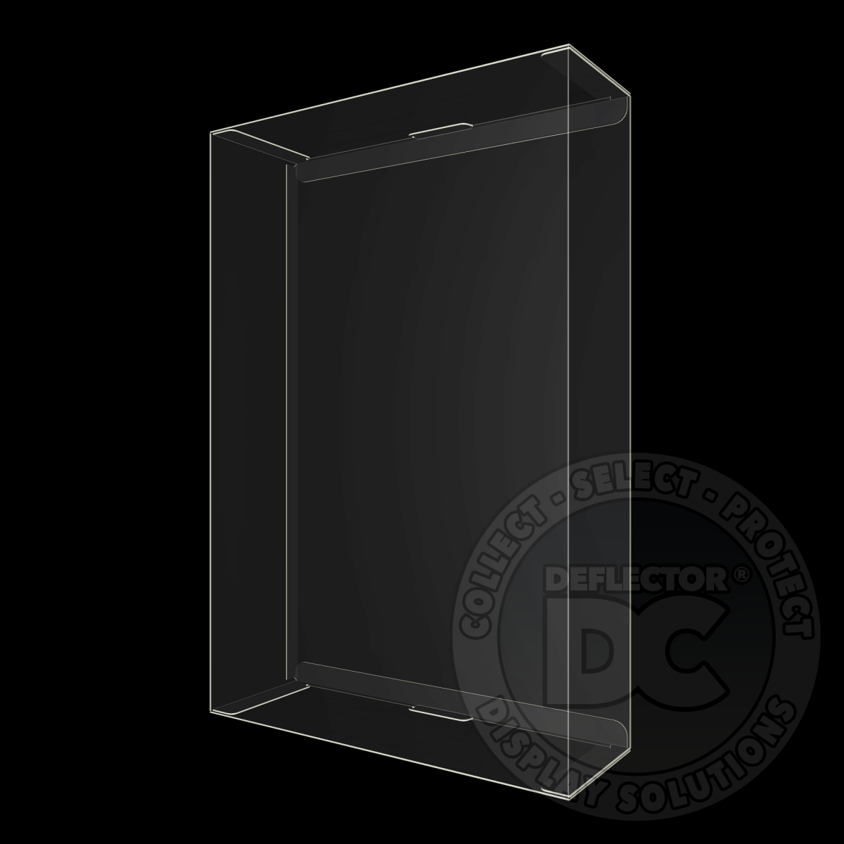 Star Wars Carded Figure Display Case (Large Depth) Deluxe 600µm / Card Tuck Folding Display Case
