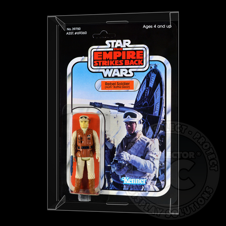 Star Wars Carded Figure Display Case (Small Depth) Folding Display Case