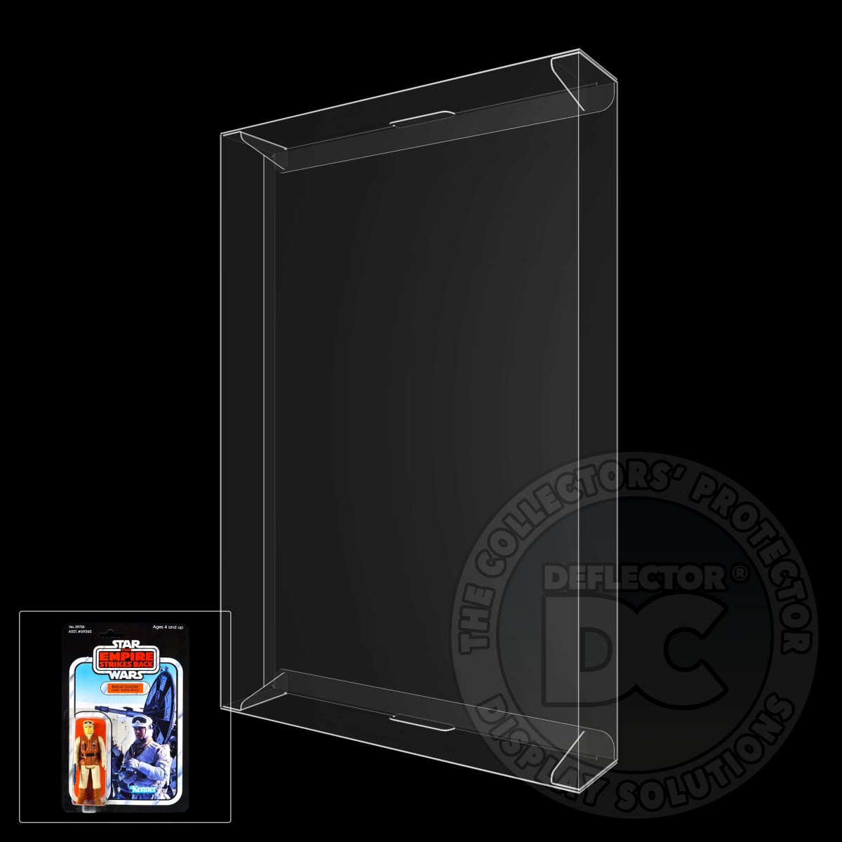 Star Wars Vintage Carded Figure Display Case (Small Depth)