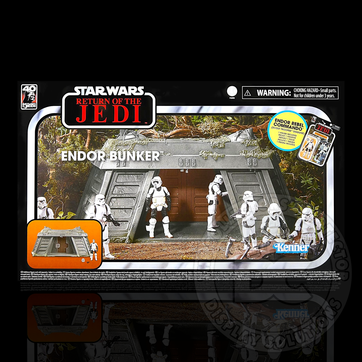 Star Wars The Vintage Collection Endor Bunker Display Case