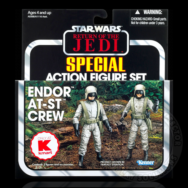Star Wars The Vintage Collection Endor AT-ST Crew Figure