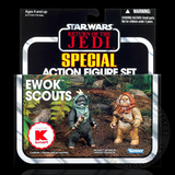 Star Wars The Vintage Collection Ewok Scouts Display Case