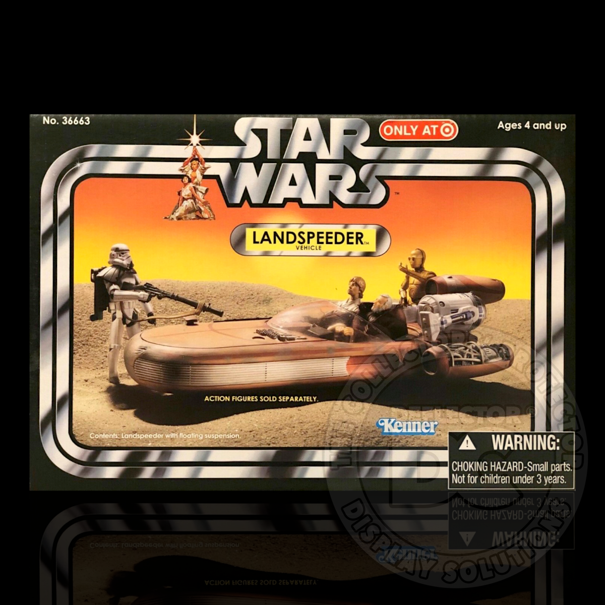 Star Wars The Vintage Collection Landspeeder Display Case