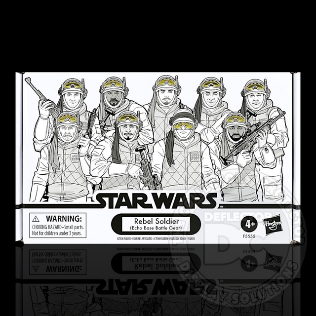 Star Wars The Vintage Collection Rebel Soldier 4 Pack