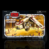 Star Wars The Vintage Collection Republic Gunship Display