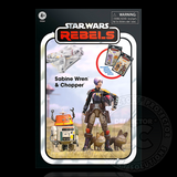 Star Wars The Vintage Collection Sabine Wren & Chopper