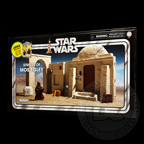 Star Wars The Vintage Collection Streets Of Mos Eisley Display Case Deluxe 600µm Folding Display Case