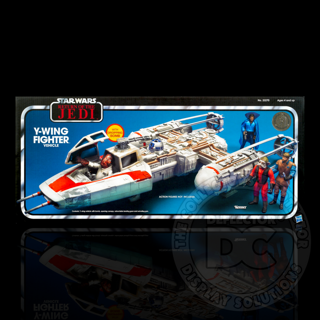 Star Wars The Vintage Collection Y-Wing Fighter Display Case