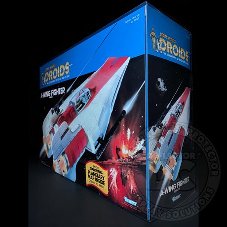 Star Wars A-Wing Fighter Vehicle (Kenner) Display Case